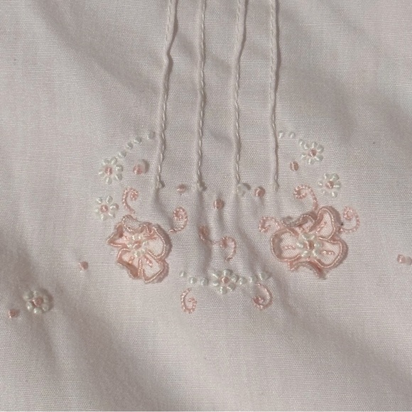 A BON-BON DESIGN,made in Madeira Portugal. Vintage pink dress, maybe 3-6 mths? - Picture 8 of 9